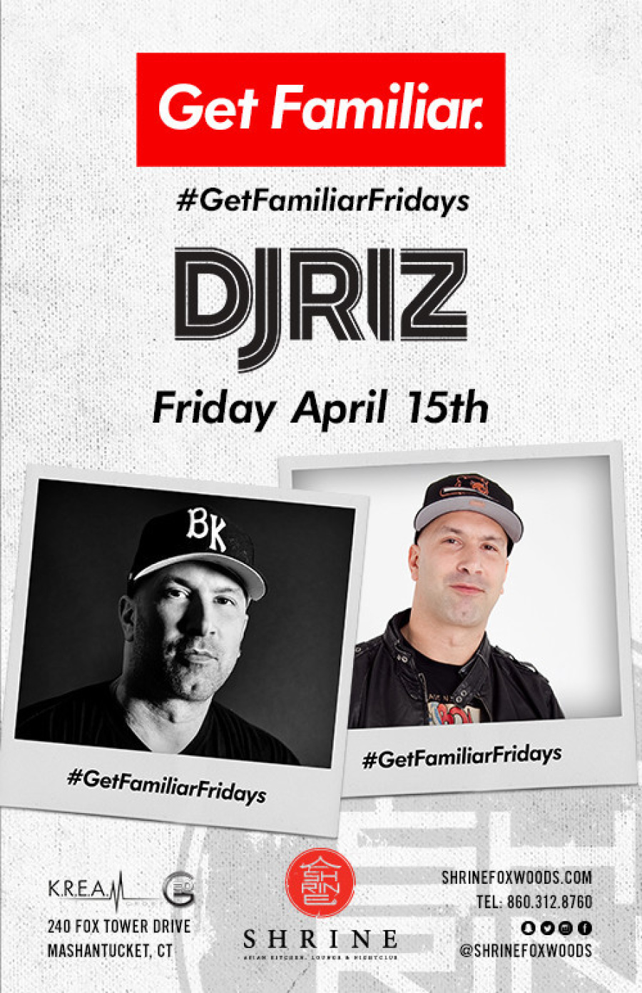 #GetFamiliarFridays | DJ Riz