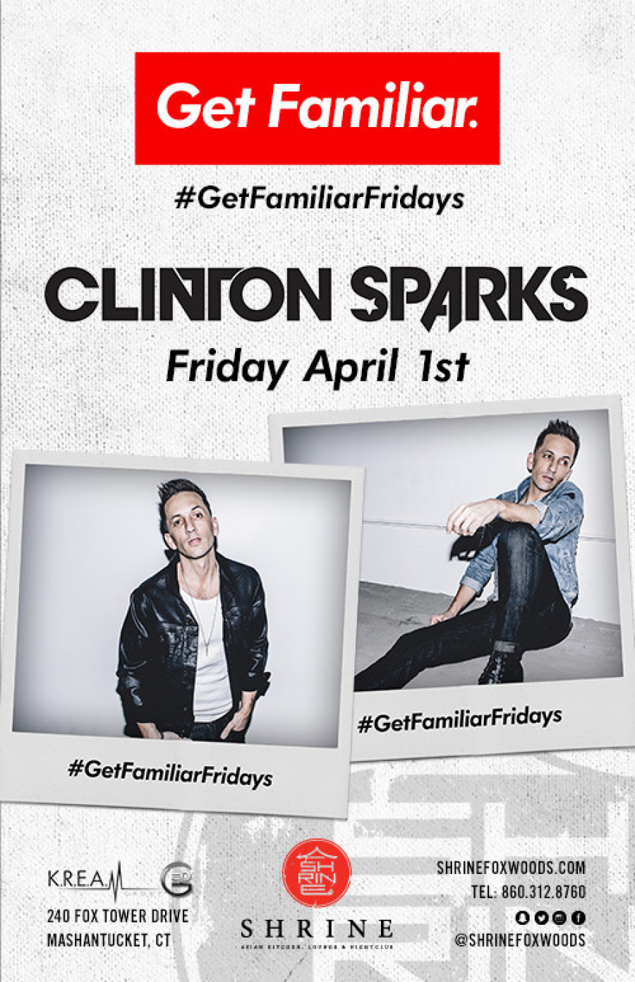 #GetFamiliarFridays | Clinton Sparks