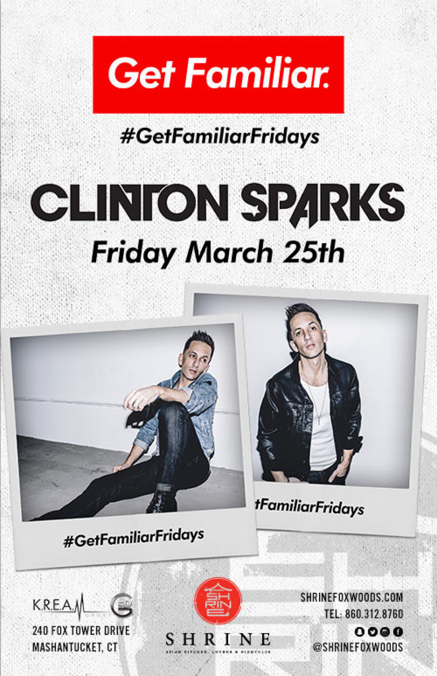 #GetFamiliarFridays | Clinton Sparks
