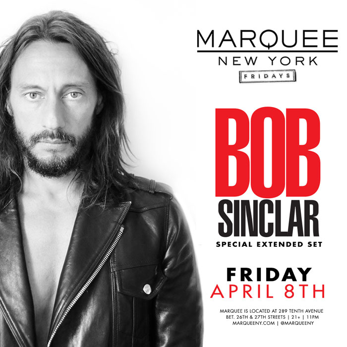 Tablelist Buy Tickets And Tables To Bob Sinclair At Marquee Nyc Vendredi soir prochain @bobsinclar mixera pour le party fun live : tablelist